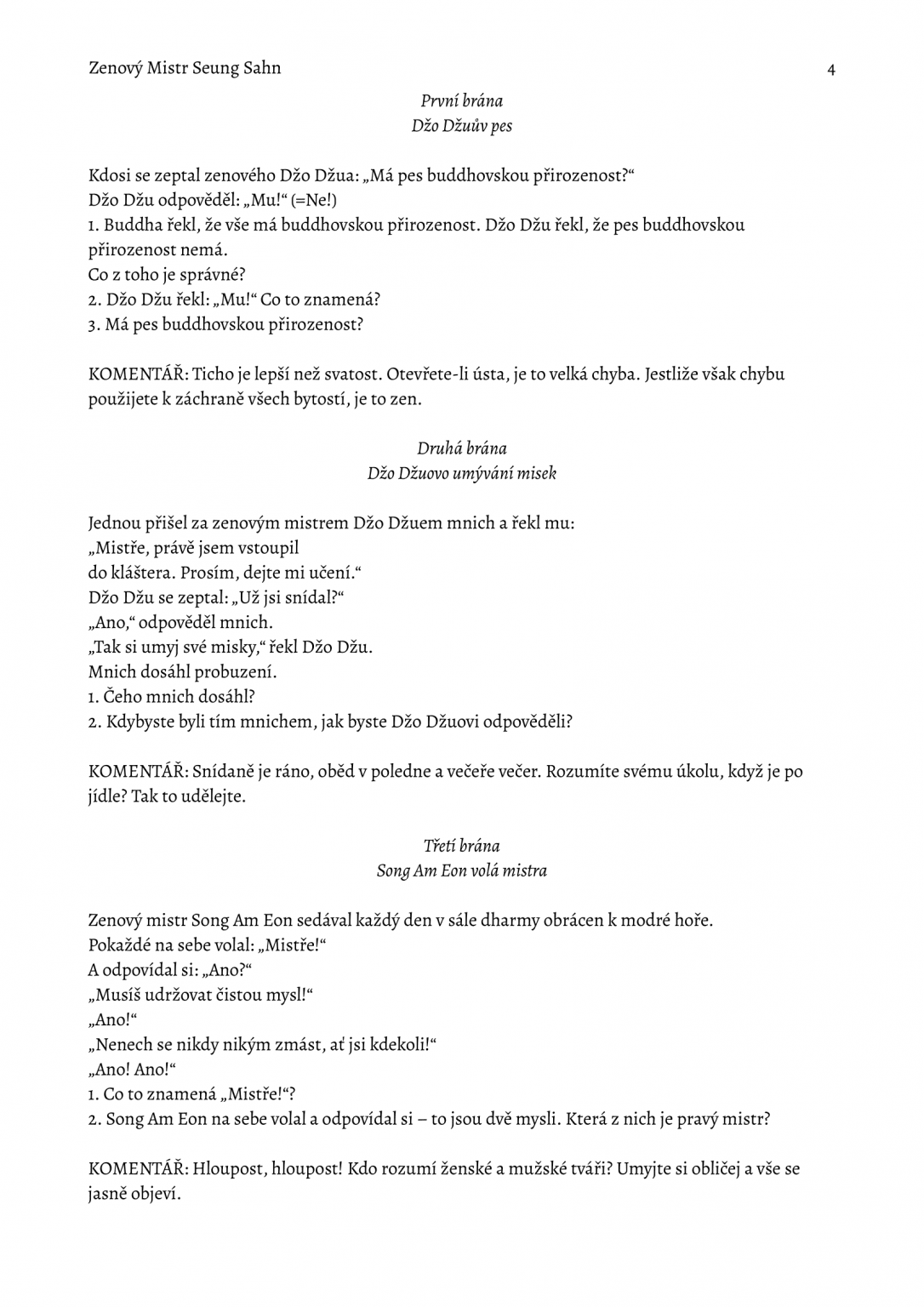 Zenový Mistr Seung Sahn-04