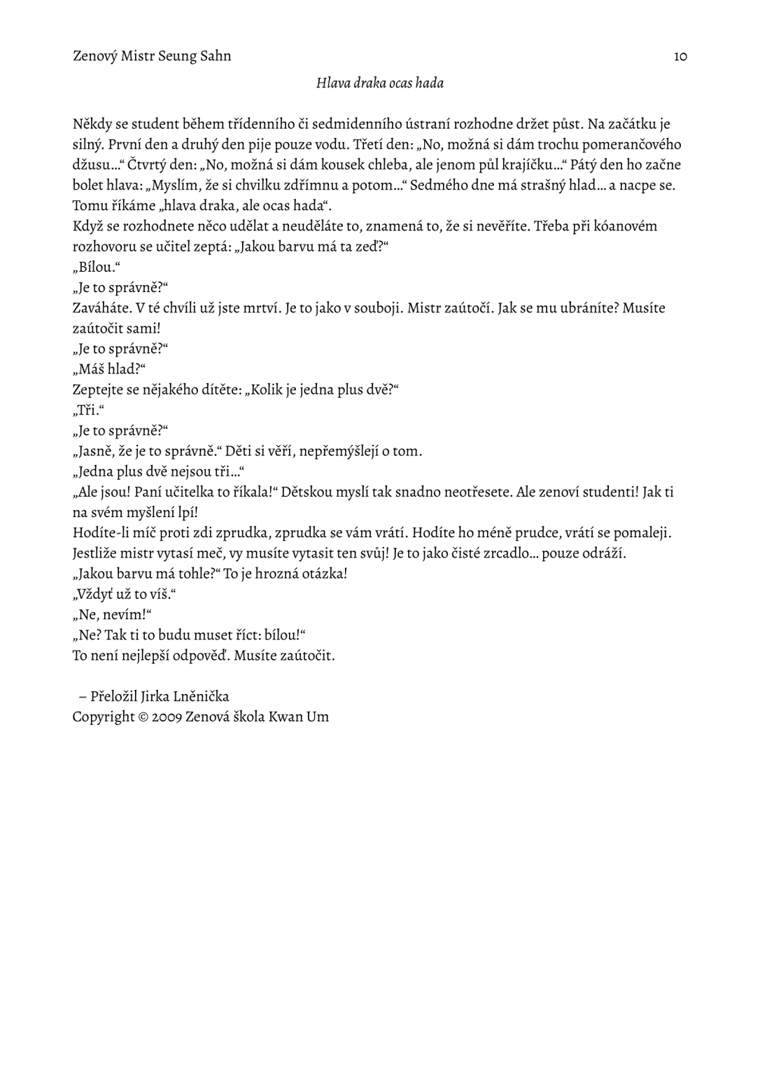 Zenový Mistr Seung Sahn-10