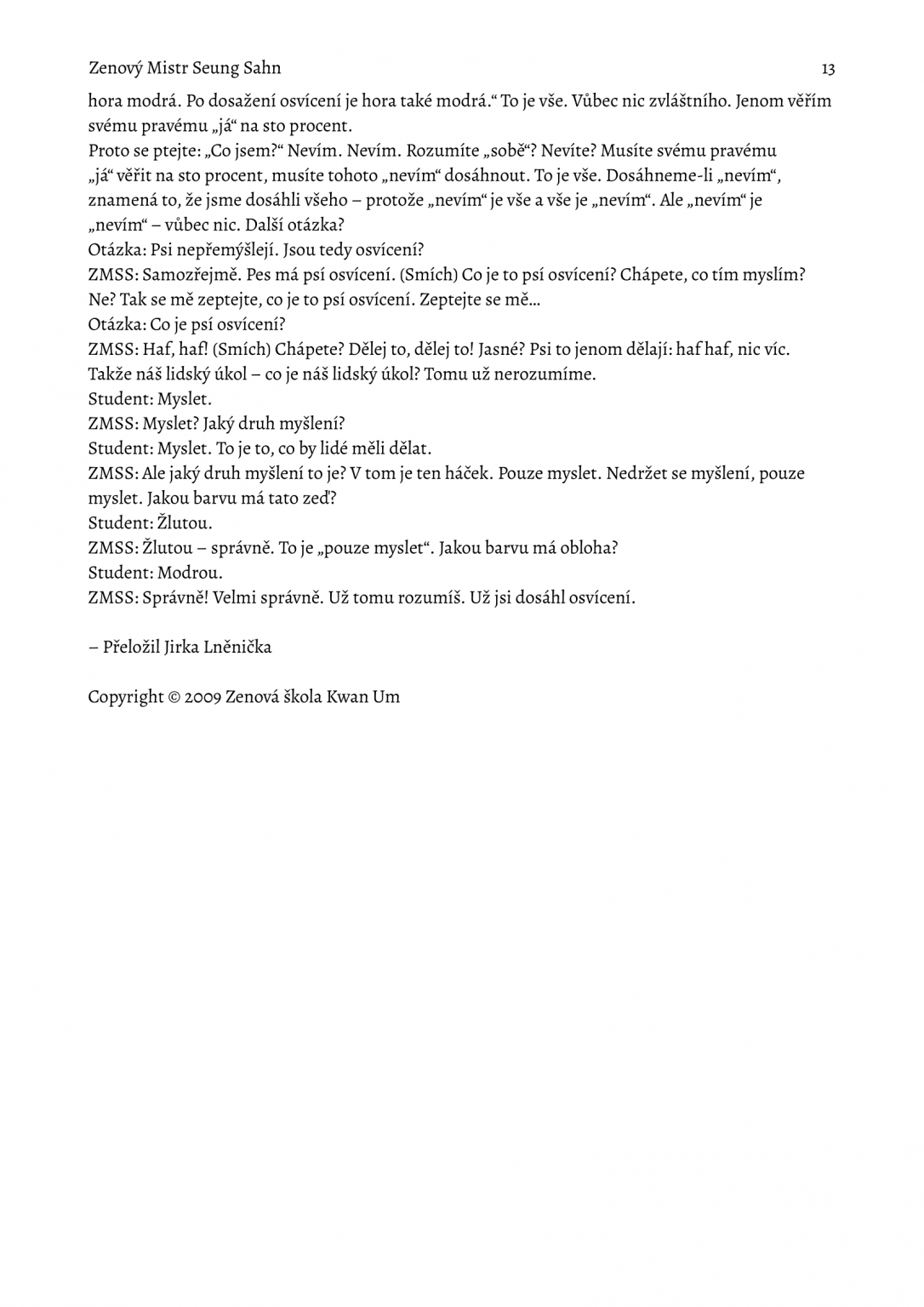 Zenový Mistr Seung Sahn-13