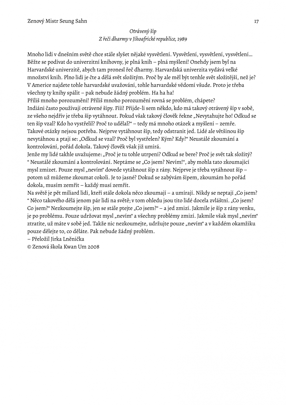 Zenový Mistr Seung Sahn-17