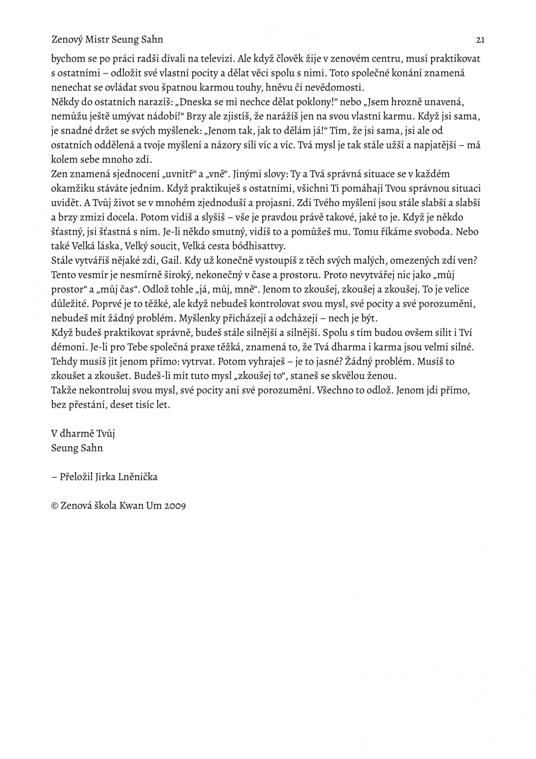Zenový Mistr Seung Sahn-21