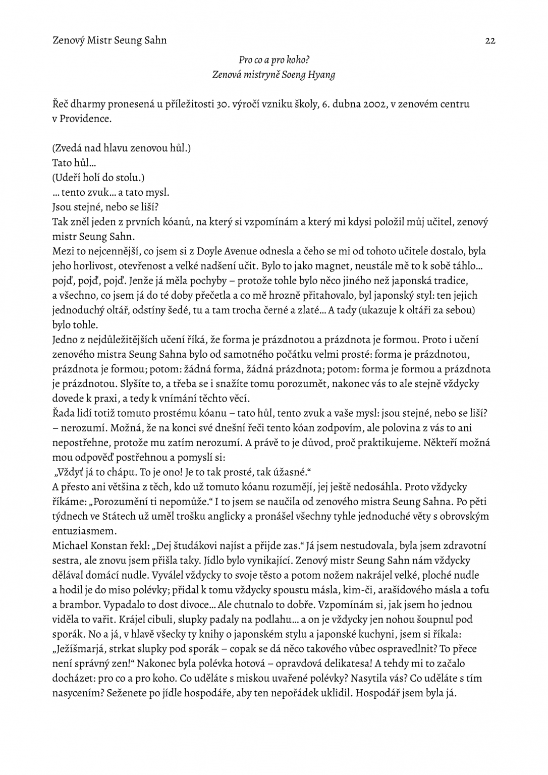 Zenový Mistr Seung Sahn-22