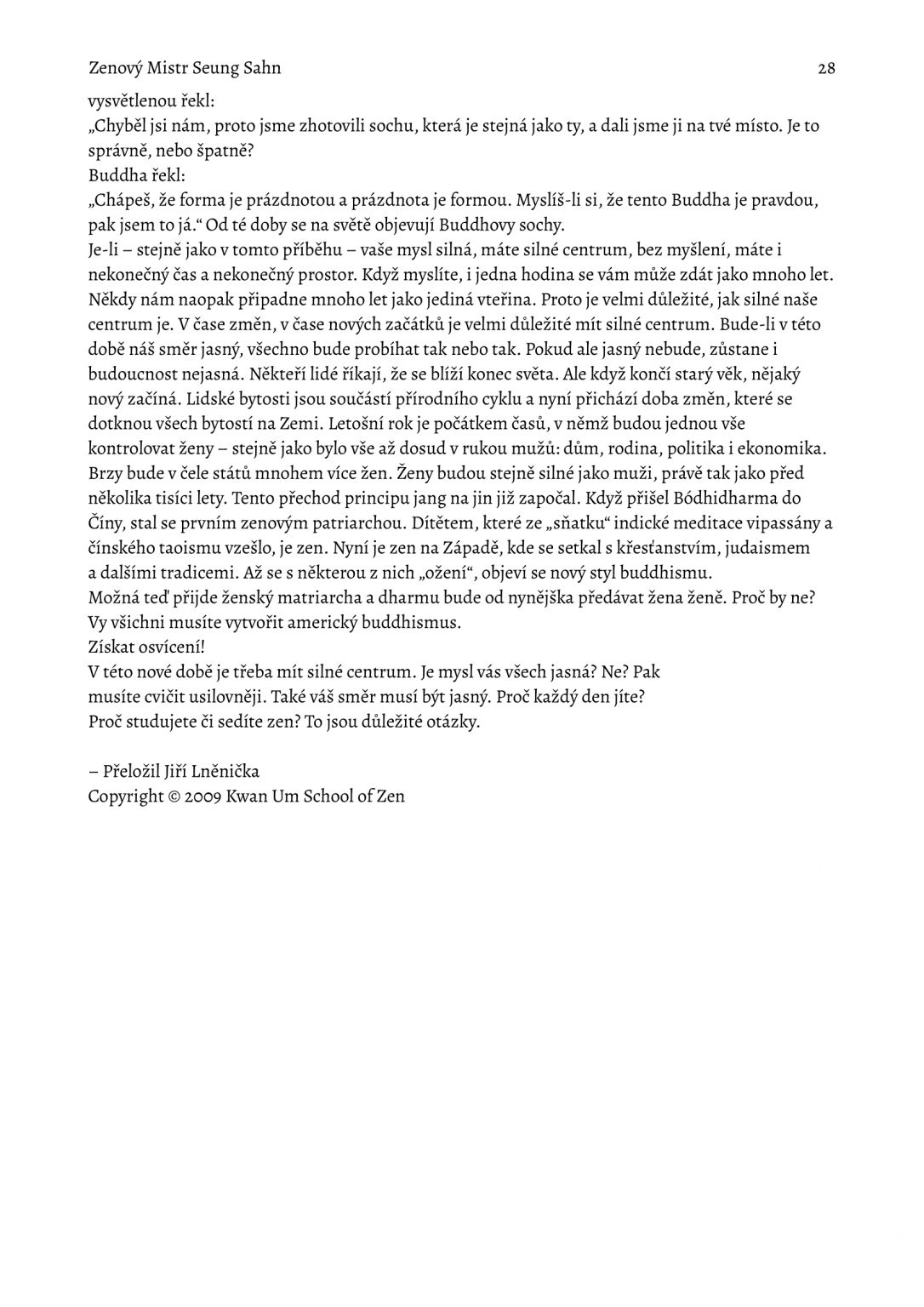 Zenový Mistr Seung Sahn-28