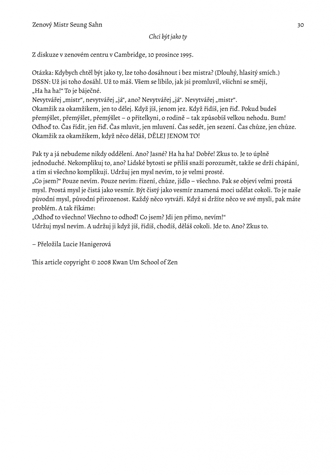 Zenový Mistr Seung Sahn-30