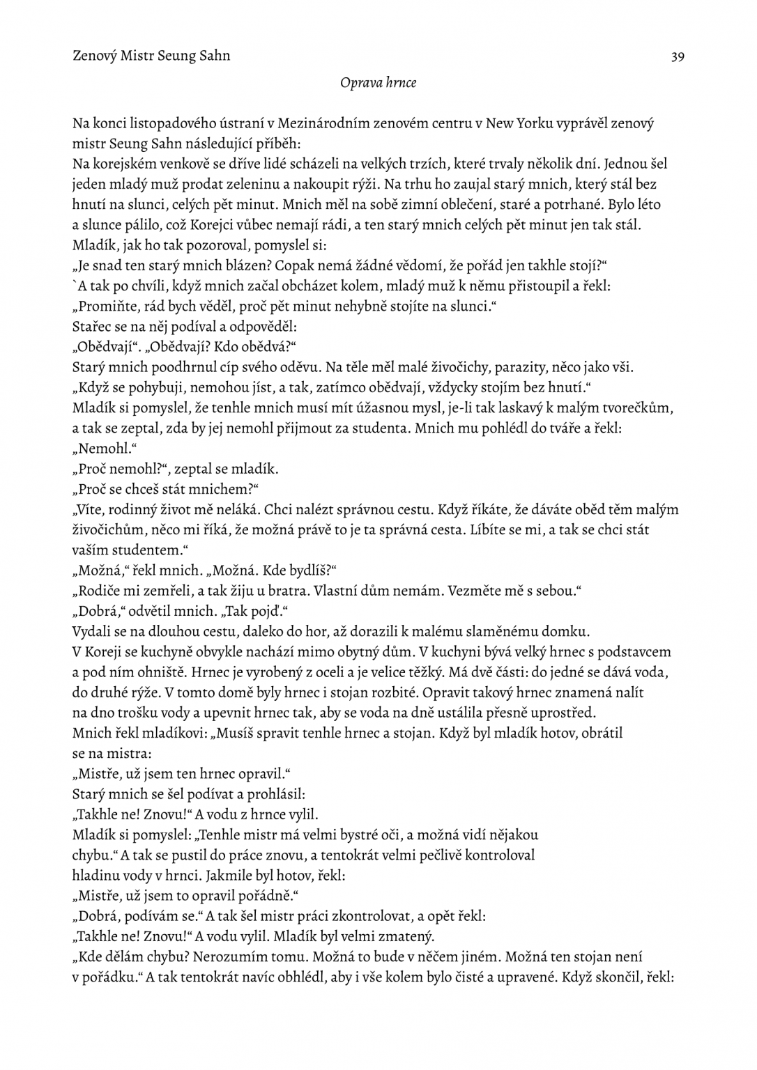 Zenový Mistr Seung Sahn-39