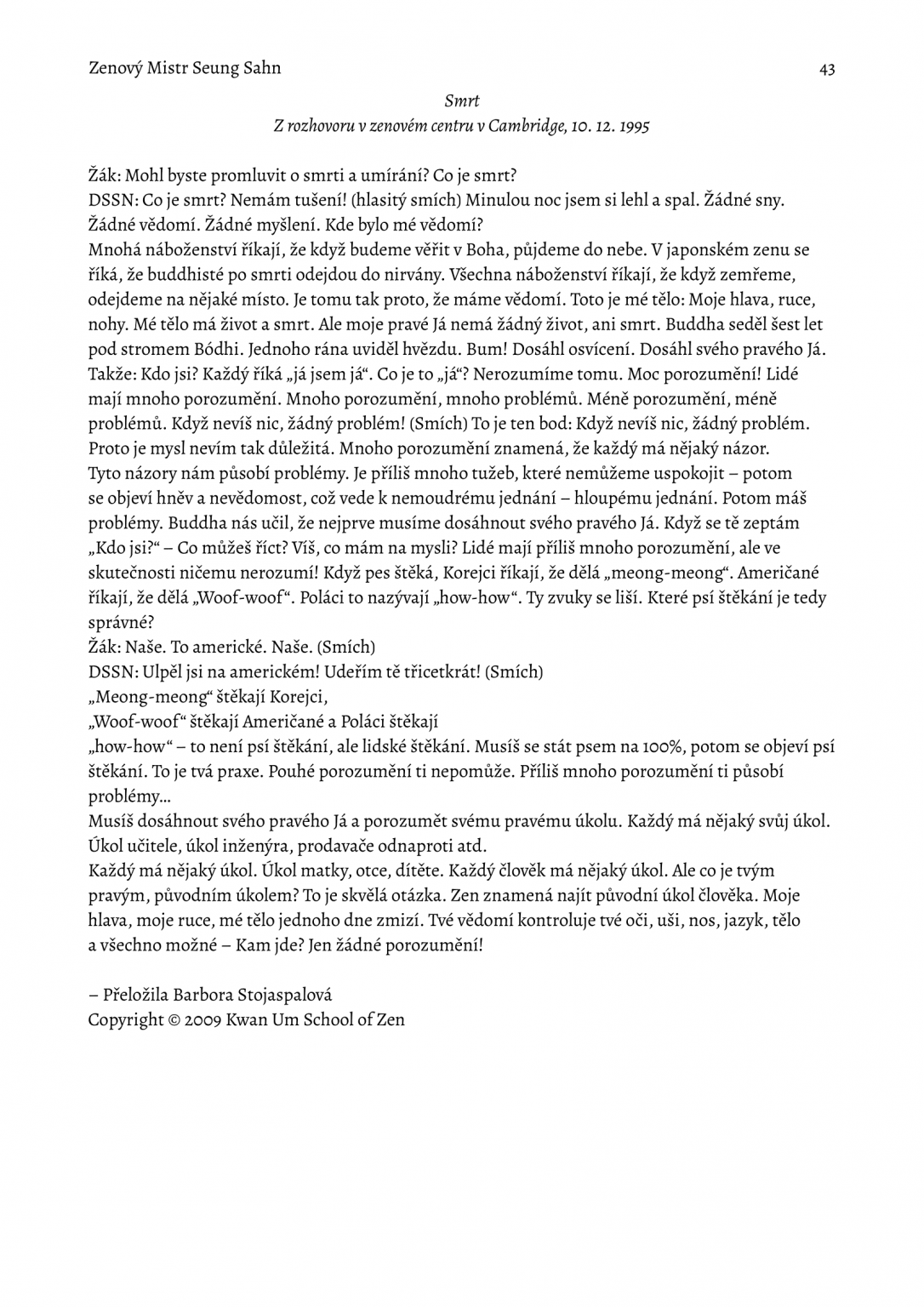 Zenový Mistr Seung Sahn-43