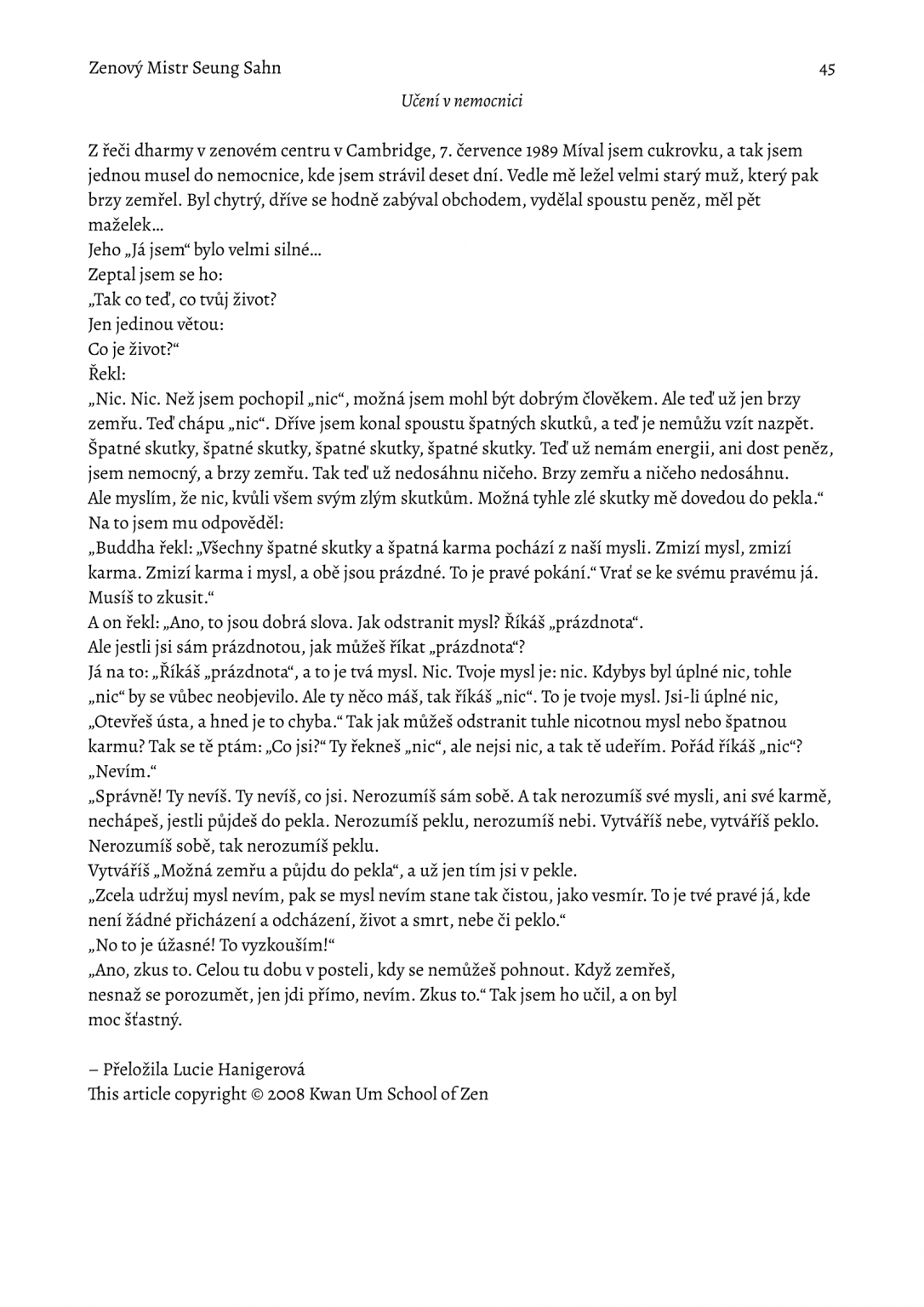 Zenový Mistr Seung Sahn-45