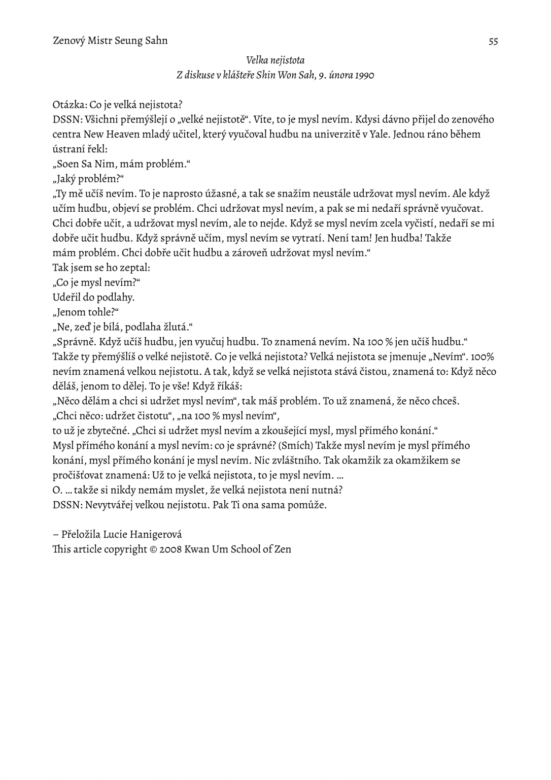 Zenový Mistr Seung Sahn-55